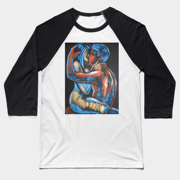 Lovers - Night Of Passion 7 Baseball T-Shirt by CarmenT